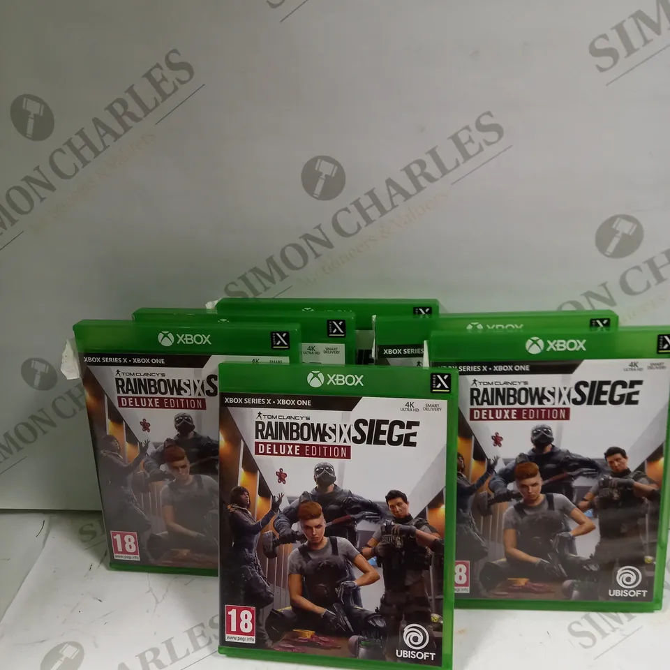 LOT OF 30  RAINBOW SIX SIEGE DELUXE EDITION  GAMES  (XBOX ONE)