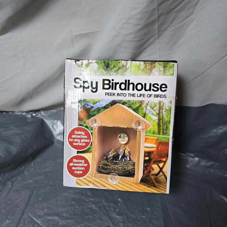 SPY BIRDHOUSE KIT – GLASS SURFACE BIRD WATCHING BIRDHOUSE