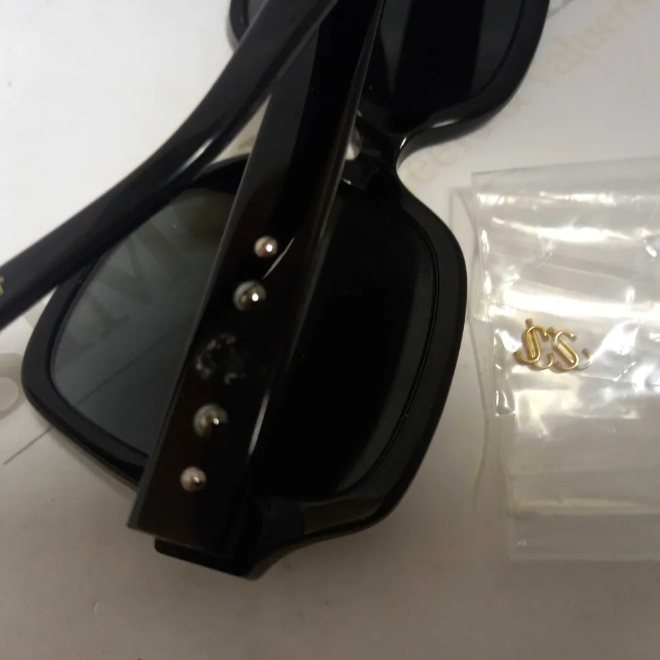 JIMMY CHOO SQUARE SUNGLASSES BLACK RRP £220