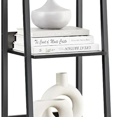 BOXED VASAGLE 5 TIER SHELF LADDER BOOKCASE STORAGE STAND