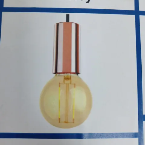BOXED FIRSTLIGHT BERKELEY 1 LIGHT PENDANT COPPER