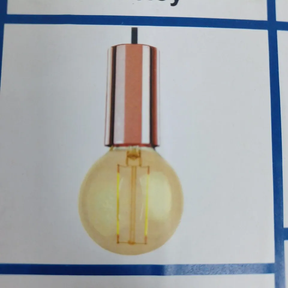 BOXED FIRSTLIGHT BERKELEY 1 LIGHT PENDANT COPPER