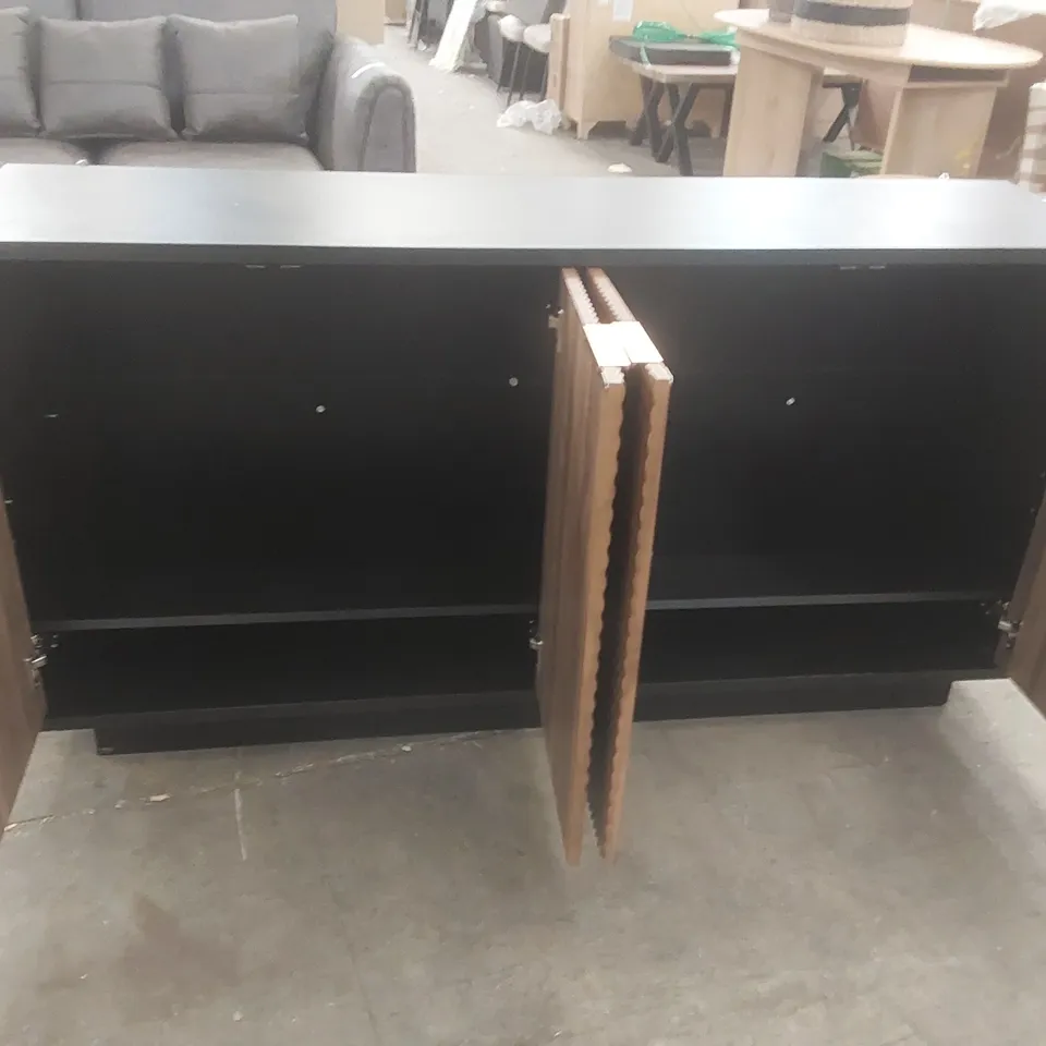 WERTZ 160CM WIDE CREDENZA COLOUR: WALNUT