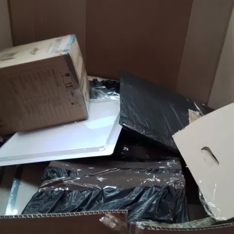 PALLET OF ASSORTED HOUSEHOLD GOODS AND PRODUCTS TO INCLUDE;AIR COOLER,LADDER,PHOTO FRAME