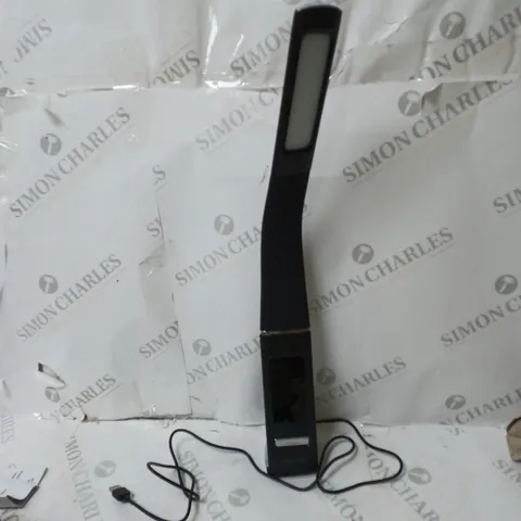 BELL & HOWELL RECHARGEABLE LED DESK LAMP WITH ALARM