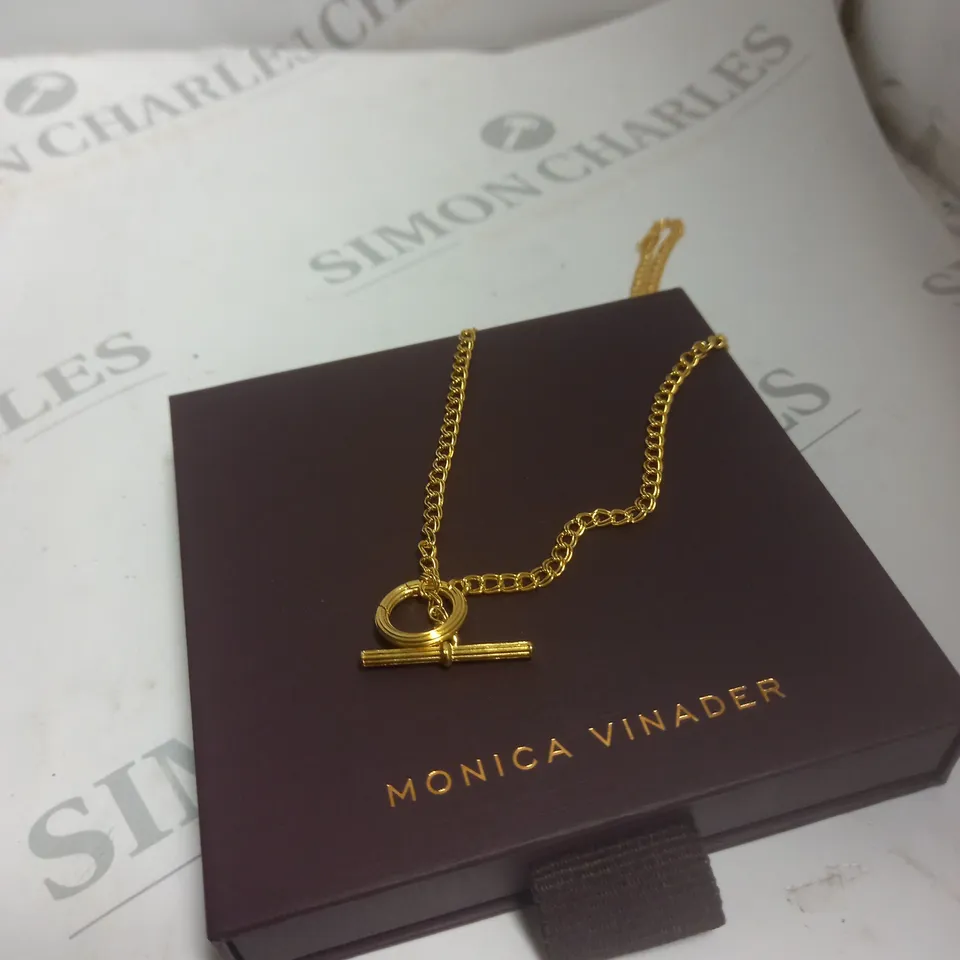 MONICA VINADER GOLD NECKLACE