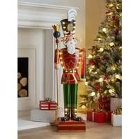 BOXED IN-LIT GIANT NUTCRACKER - COLLECTION ONLY