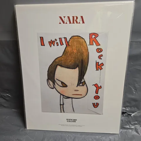 YOSHITOMO NARA PRINTS (SET OF FIVE) – HAYWARD GALLERY, NARA FOUNDATION