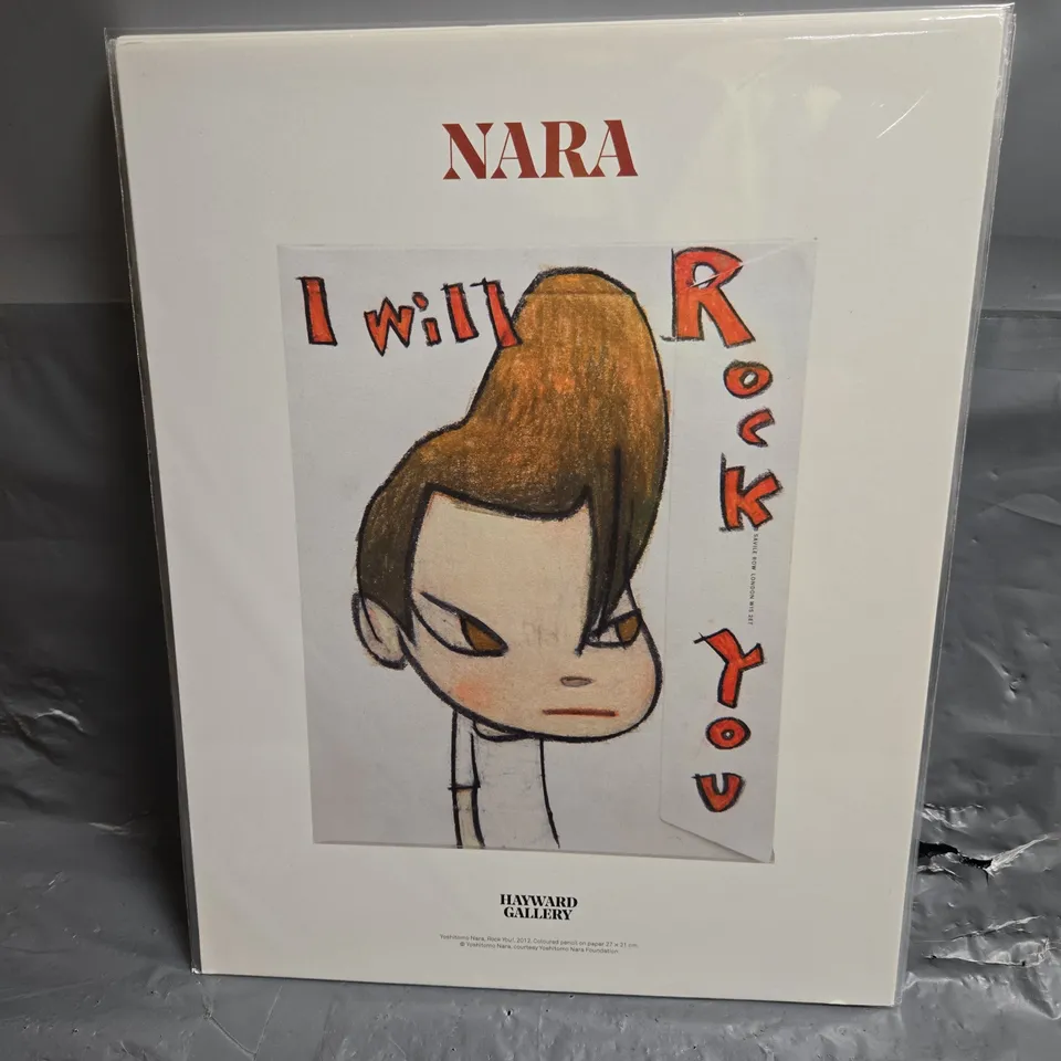 YOSHITOMO NARA PRINTS (SET OF FIVE) – HAYWARD GALLERY, NARA FOUNDATION