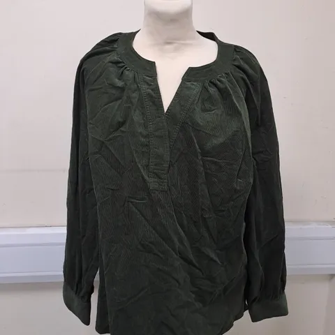 GREEN HUSH TOP SIZE 16