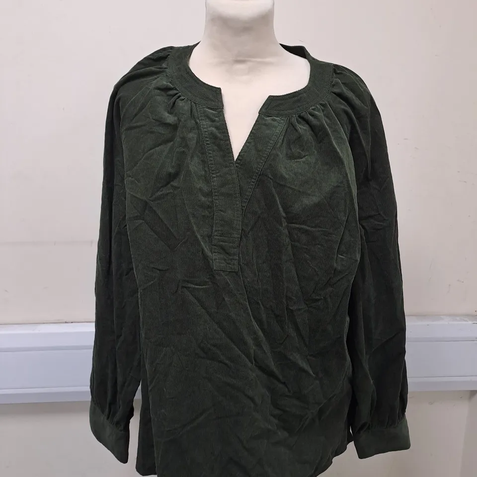 GREEN HUSH TOP SIZE 16