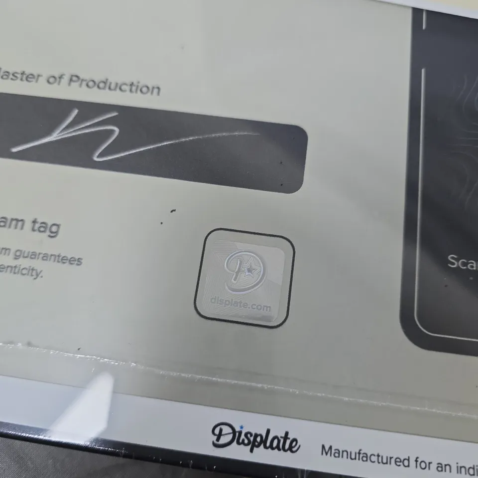 THE WARRIORS DISPLATE METAL POSTER