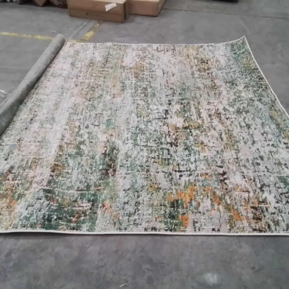 QUALITY DESIGNER AREA RUG - APPROXIMATELY 235X235CM