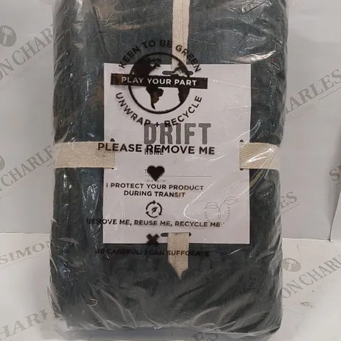 BAGGED PAHOKEE THROW BLANKET - GREEN // SIZE: 130 X 180CM