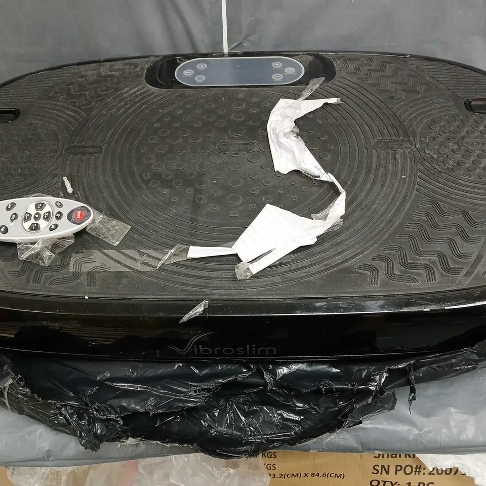 UNBOXED VIBROSLIM VIBRATION PLATE