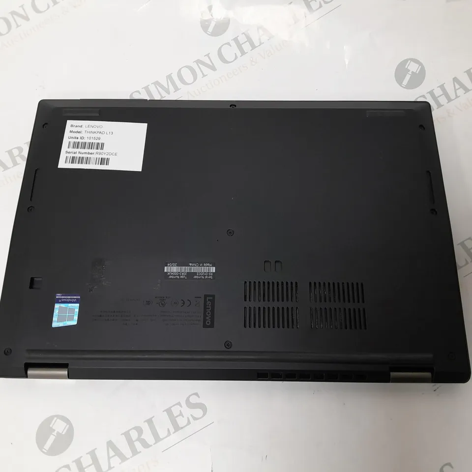 LENOVO L13 (TYPE 20R3, 20R4) LAPTOP (THINKPAD) - TYPE 20R3 CORE I5 