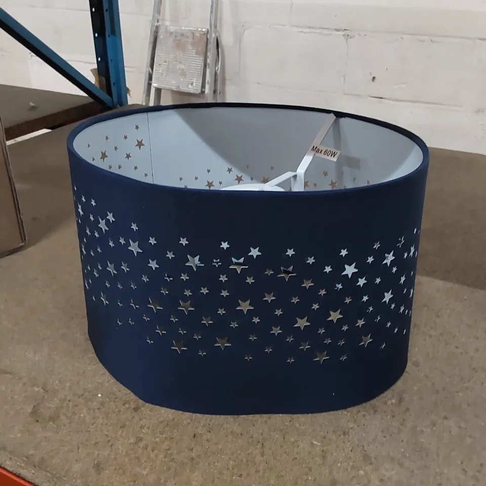 BOXED 18cm H COTTON DRUM PENDANT SHADE (1 BOX)