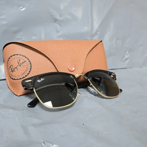 RAY BAN CLUBMASTER CLASSIC SUN GLASSES 