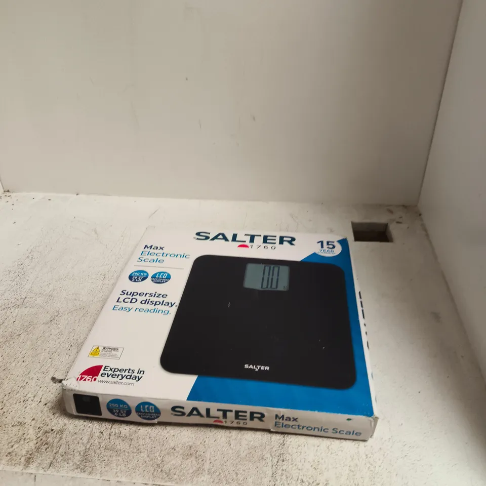 SALTER MAX ELECTRONIC SCALE 1760 – BOXED