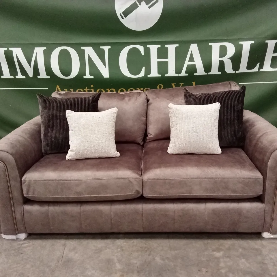 AMARA 2 SEATER SOFA - CHOCOLATE RRP £1199