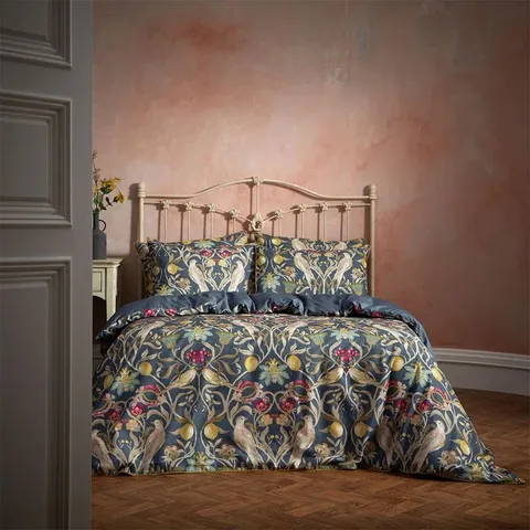 100% COTTON PERCALE DUVET COVER SET KING SIZE