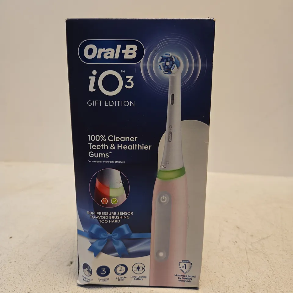 ORAL-B IO3 GIFT EDITION ELECTRIC TOOTHBRUSH