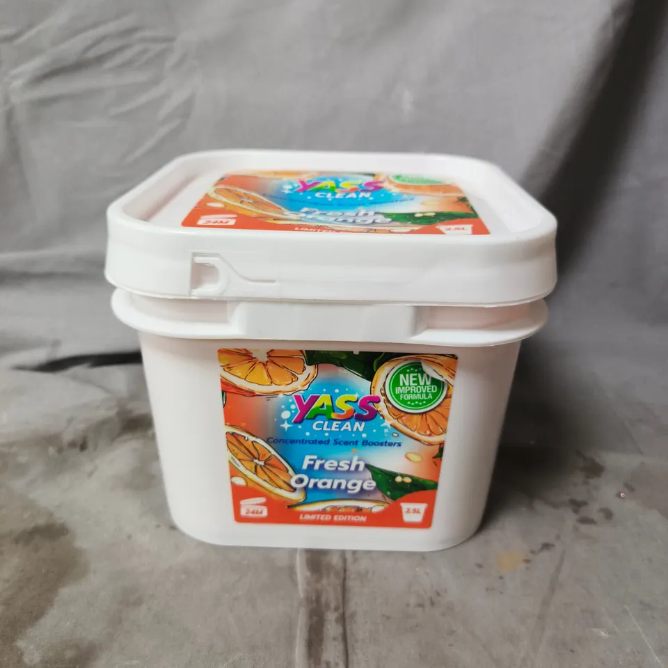 YASS CLEAN FRESH ORANGE CONCENTRATED SCENT BOOSTERS – LIMITED EDITION 2.5L