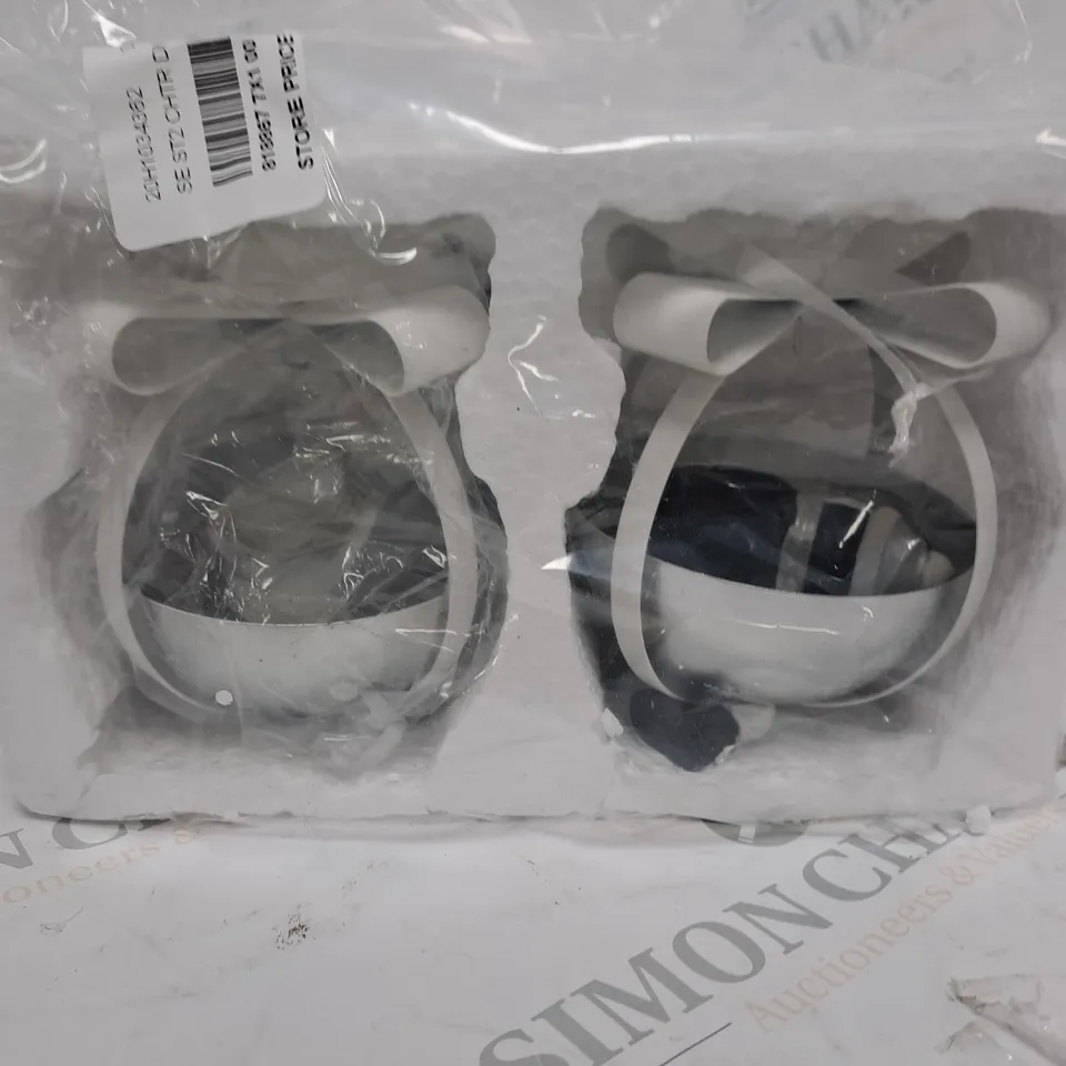 SANTA EXPRESS SET OF 2 CHARACTER DANGLY LEG BAUBLES