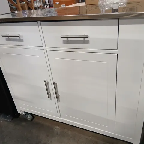 KITCHEN ISLAND WHITE