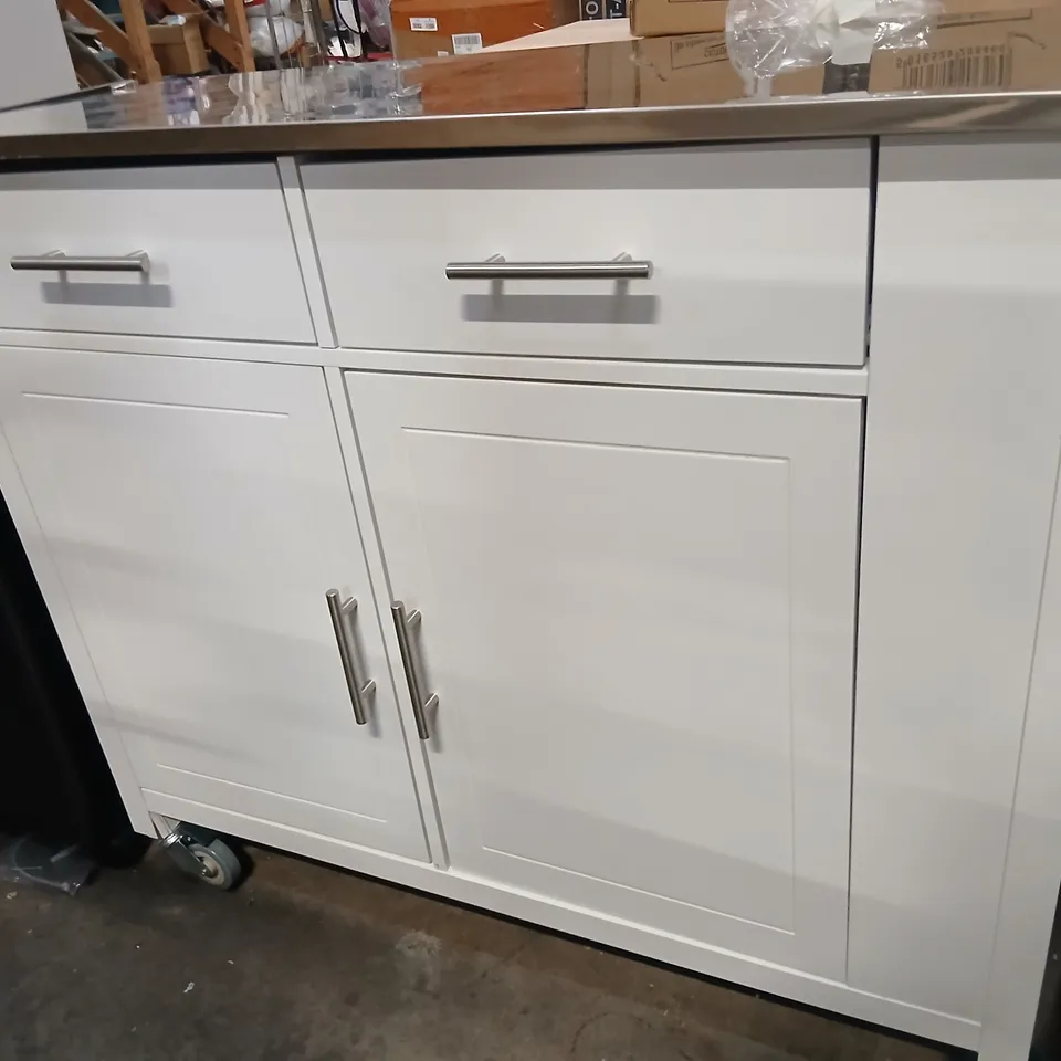 KITCHEN ISLAND WHITE