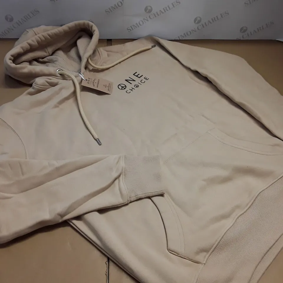ONE CHOICE CREAM HOODIE - XL