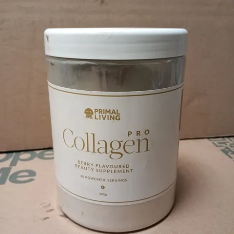 PRIMAL LIVING COLLAGEN PRO – BERRY FLAVOURED BEAUTY SUPPLEMENT, 345G
