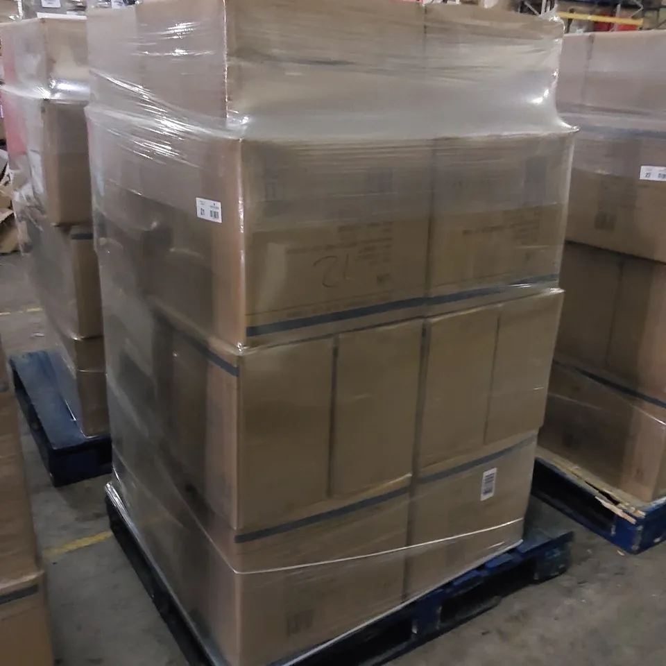 PALLET OF APPROXIMATELY 28 X BOXES OF BRAND NEW GEORGE HOME 500ML GREY CERAMIC CLIP LID JARS - 24 JARS PER BOX 