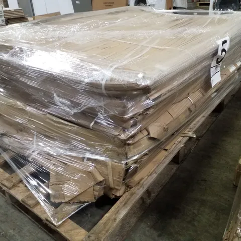 PALLET CONTAINING APPROXIMATELY 8 ASSORTED SHOWER ENCLOSURE PARTS