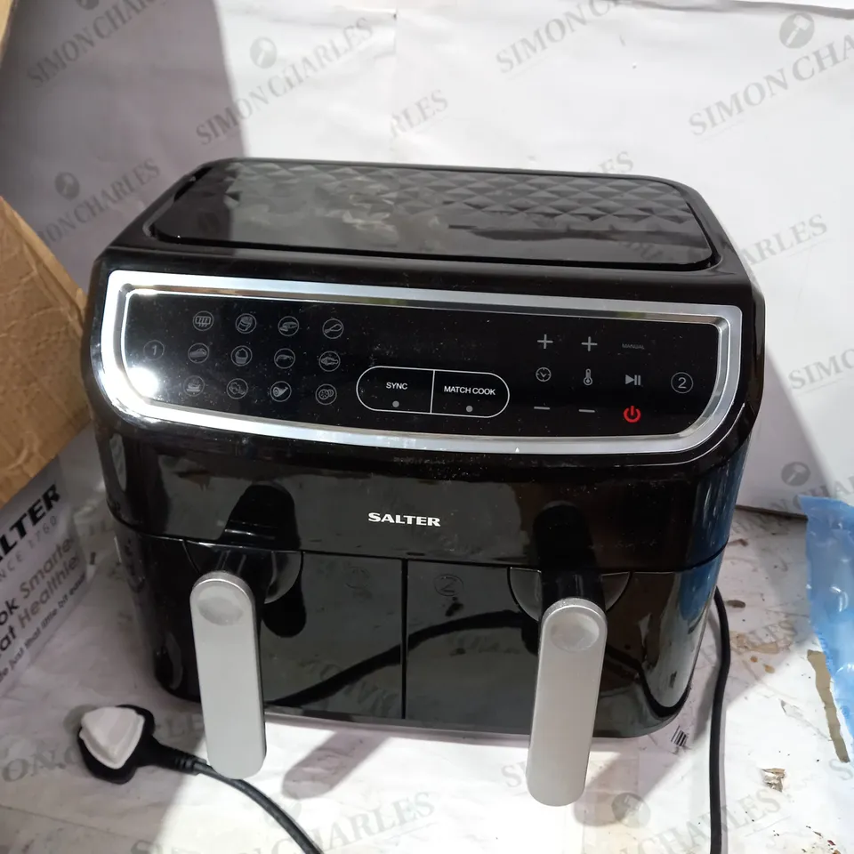 SALTER EK4548 DUAL COOK PRO AIR FRYER