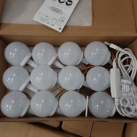 BOX TO CONTAIN 10X BOXES OF LED BULBS FOR HOLLYWOOD VANITY MIRRORS (1 BOX)