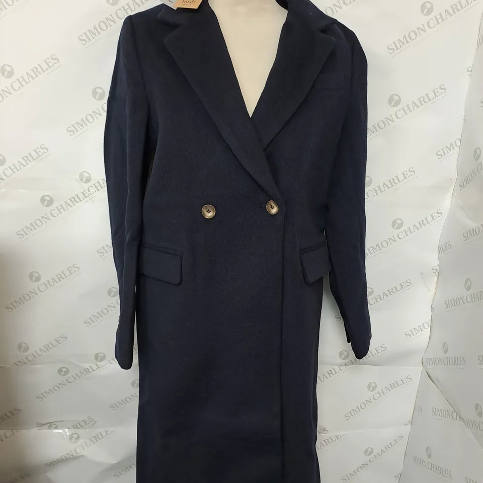 HUSH POPPY WOOL COAT SIZE 10