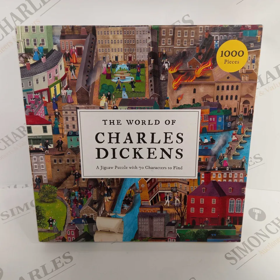 BOXED THE WORLD OF CHARLES DICKENS 1000 PIECE JIGSAW PUZZLE 