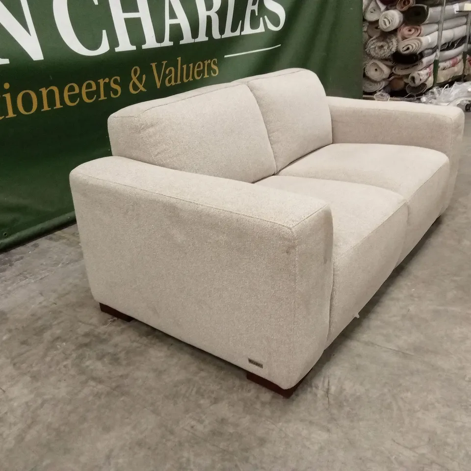 CORTES 2 SEATER FABRIC SOFA - NATURAL RRP £699
