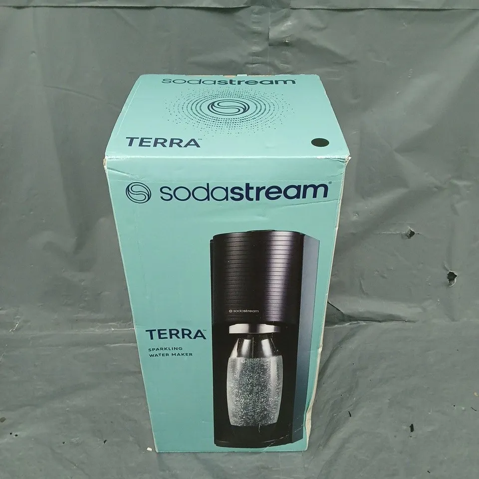 BOXED SODASTREAM TERRA BLACK 