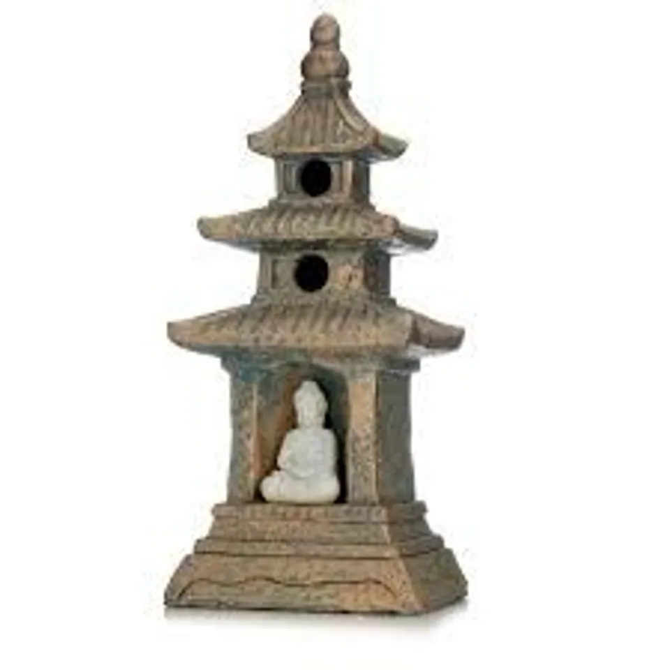 MY GARDEN STORIES SOLAR LED BUDDHA PAGODA
