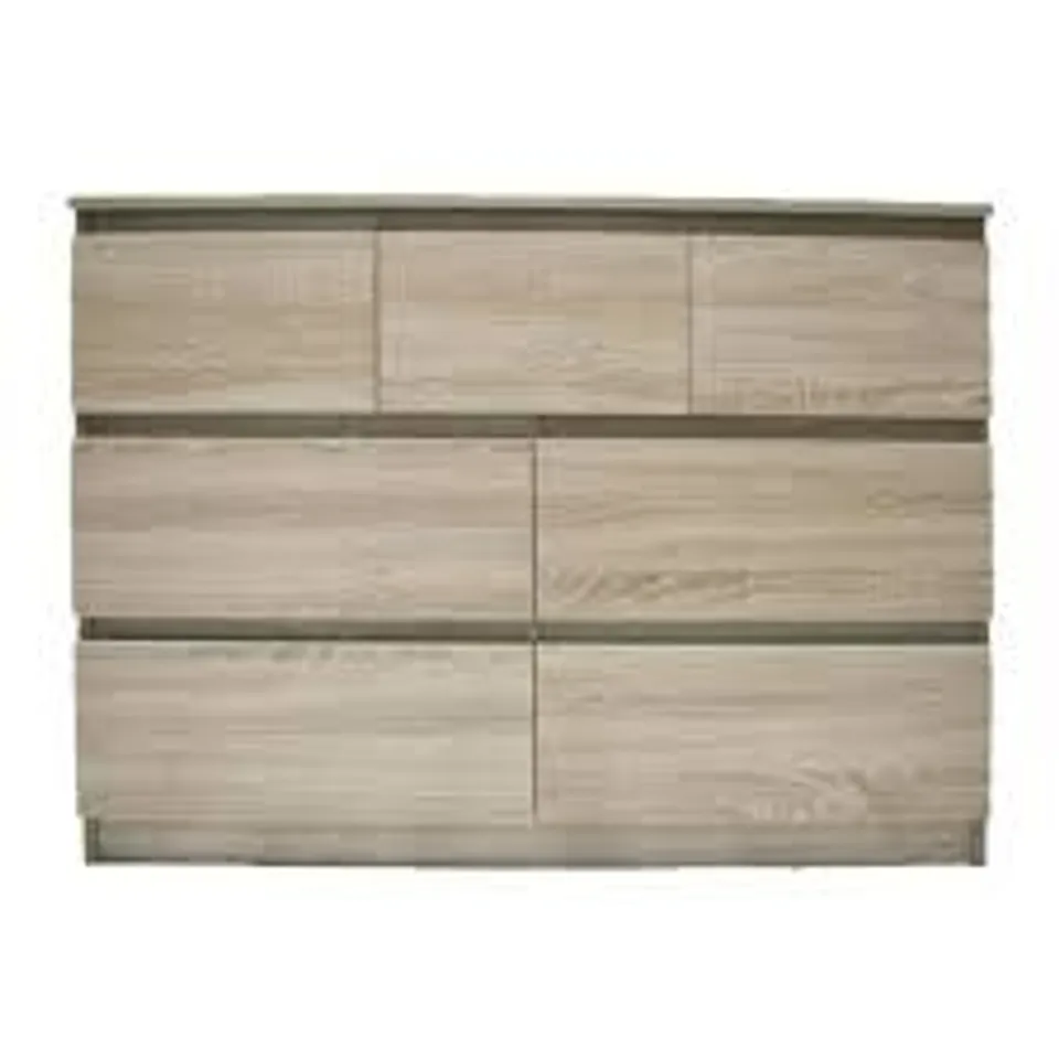 BOXED CARLTON MERCHANT CHEST RUSTIC OAK (2 BOXES)