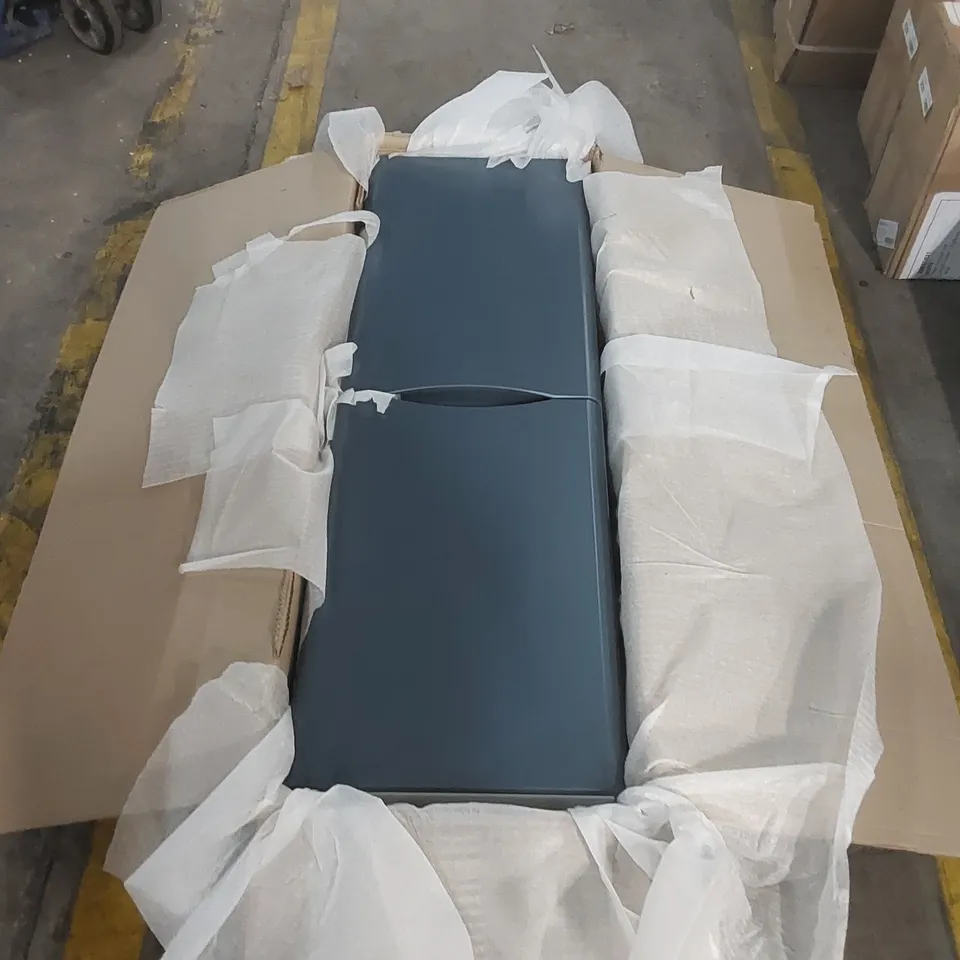 BOXED HARBY WALL HUNG TALL UNIT, H1200 x W400 x D205mm - BLUE (1 BOX)