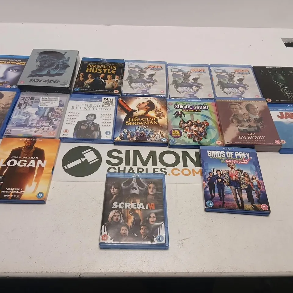 APPROXIMATELY 17 ASSORTED BLU-RAY & DVD FILM COLLECTION 