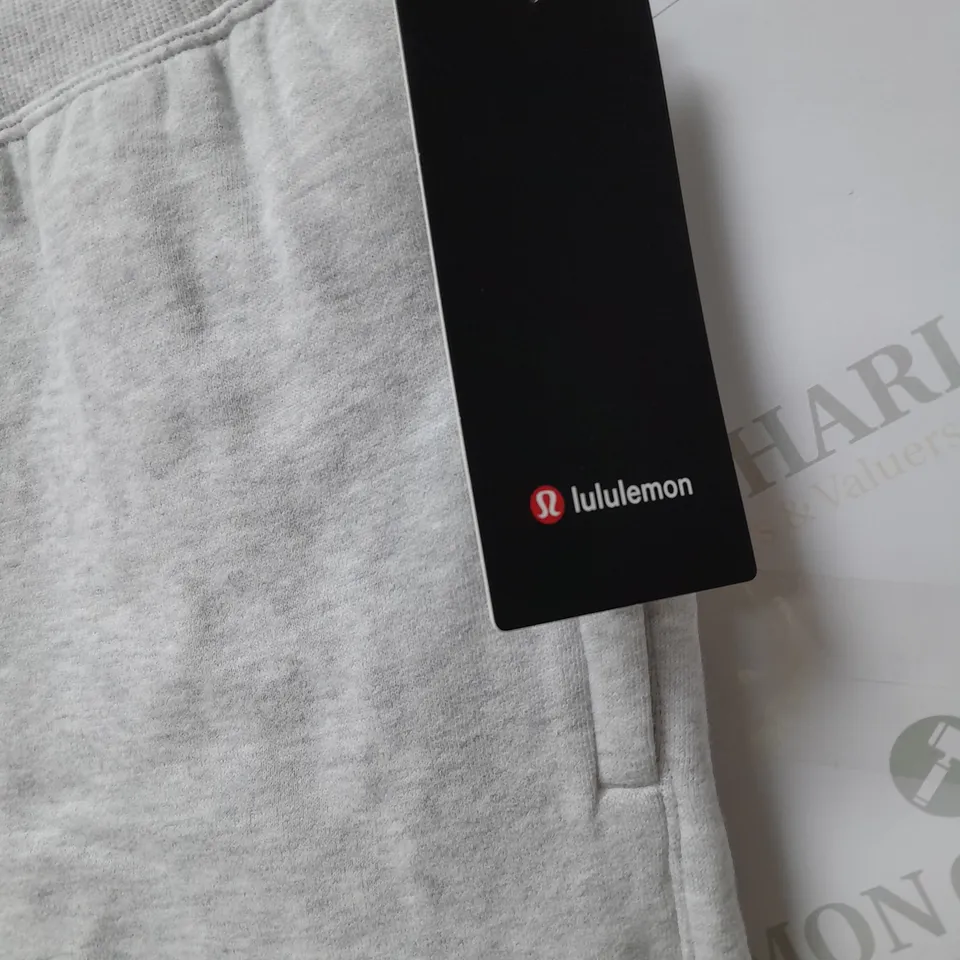 LULULEMON OVERSIZED CUFFED JOGGER IN LIGHT GREY SIZE S RRP £98