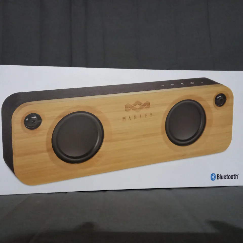 BOXED HOUSE OF MARLEY GET TOGETHER PORTABLE BLUETOOTH AUDIO SYSTEM