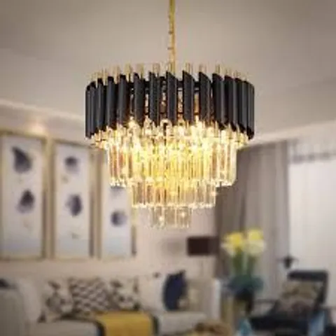 BOXED ANNEJET 4-LIGHT UNIQUE CHANDELIER (1 BOX)