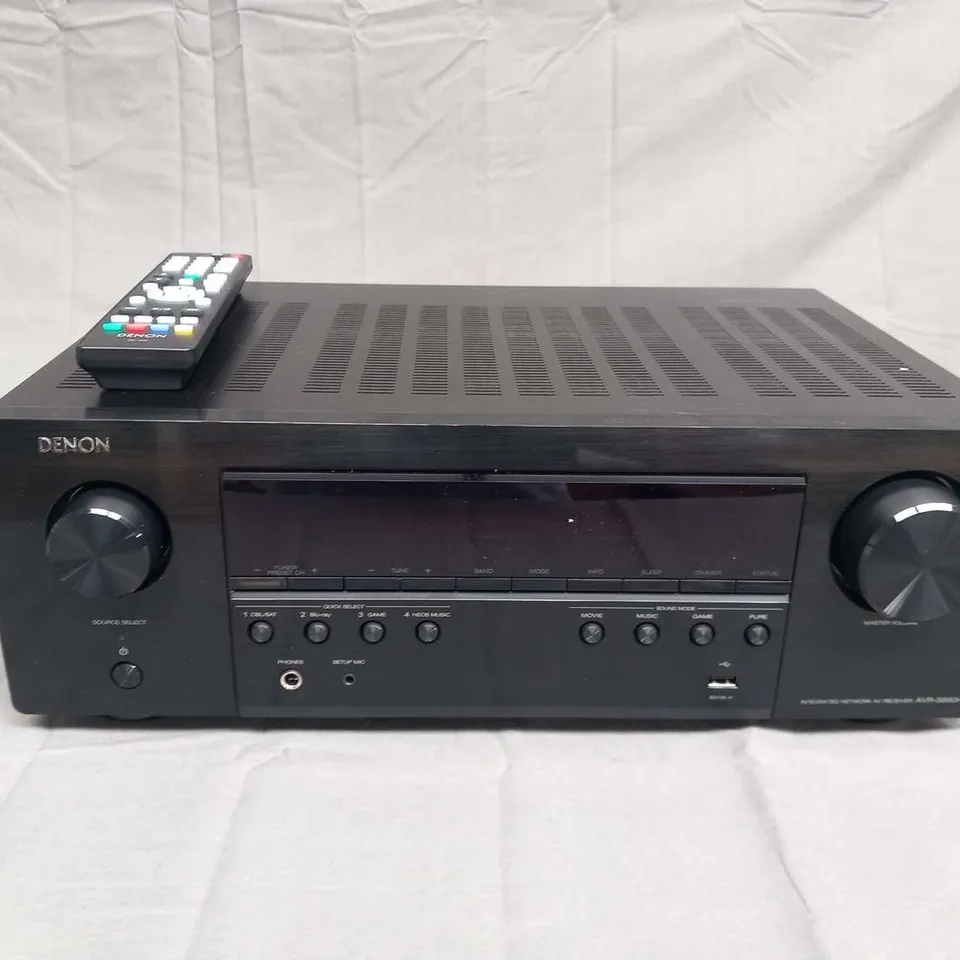 DENON AVRS660H BLACK 5.2 CHANNEL 8K AV / HOME CINEMA / SURROUND SOUND AMPLIFIER