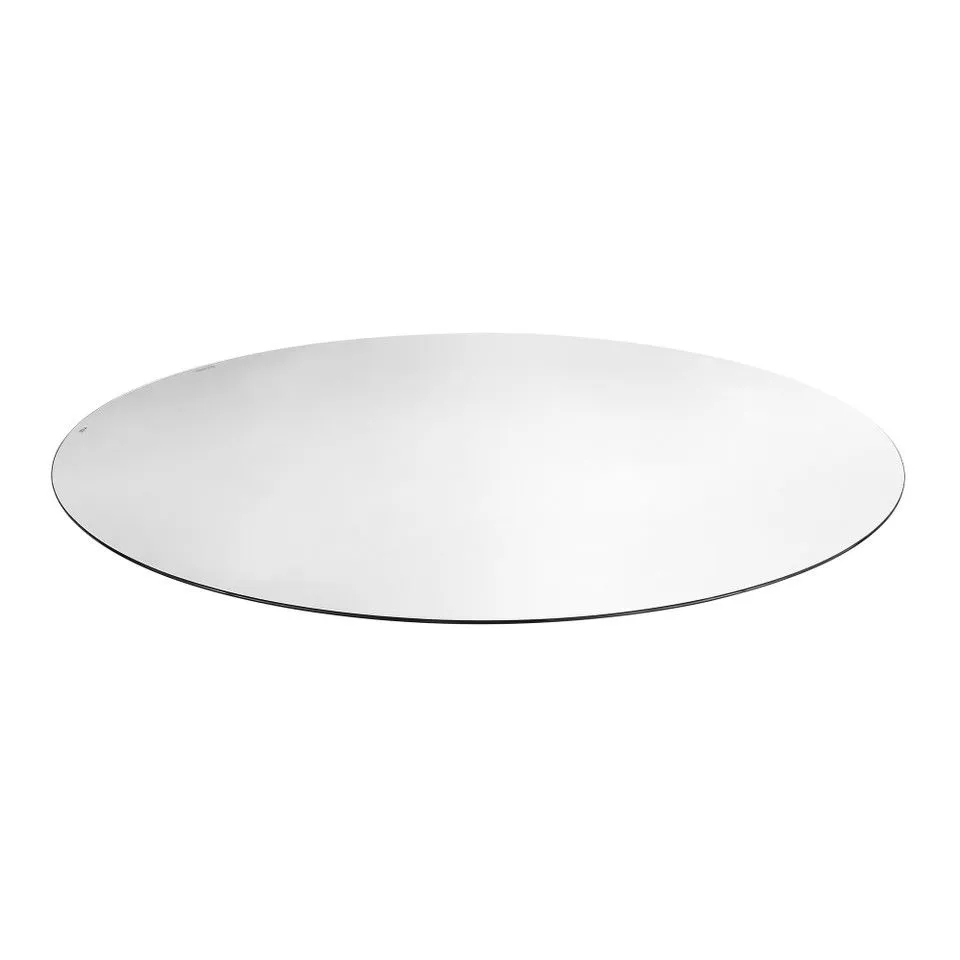 BOXED ROUND GLASS TABLE PROTECTOR TOPPER 120cm (1 BOX)