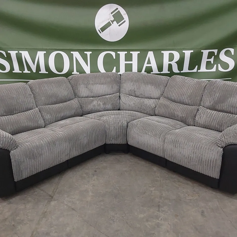 SIENNA 5-SEATER MANUAL RECLINER CORNER SOFA 